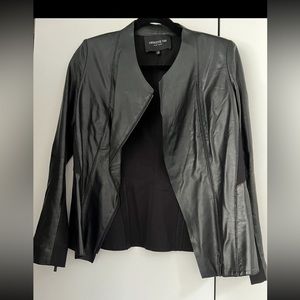 Lafayette 148 New York, light weight lamb leather jacket